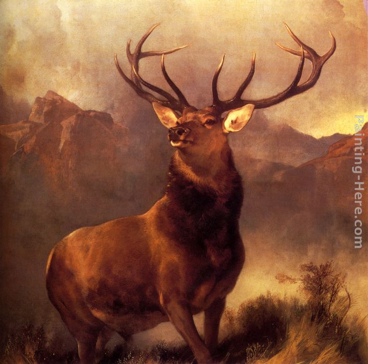 Monarch Of The Glen painting - Sir Edwin Henry Landseer Monarch Of The Glen art painting